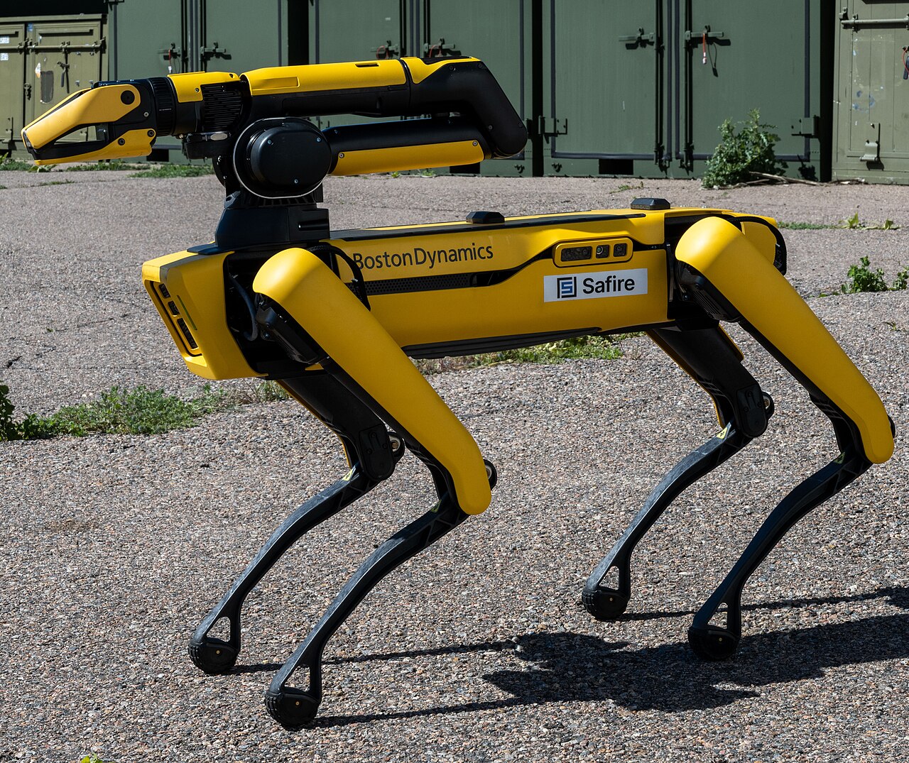 Boston Dynamics Spot: Spot during a security forces exercise at Buckley Space Force Base, 2024